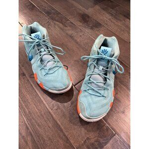 Nike Kyrie 4 Power is Female Shoes Men US13 Blue Mid Top 943806-402